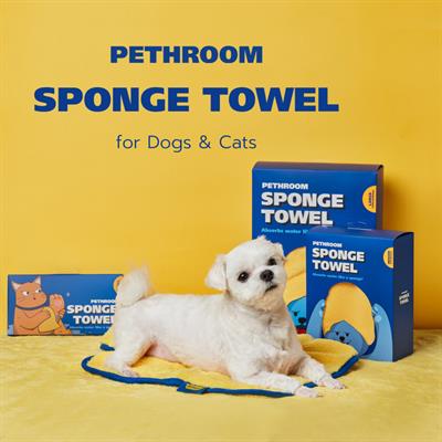 Pethroom Sponge Towel & Pethroom Magic Glove