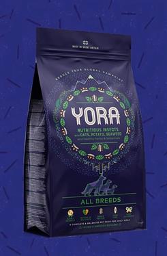 YORA Adult All Breeds โยรา อดัลท์ ออลบรีดส์ อาหารเม็ดสุนัข จากโปรตีนแมลง สูตรสำหรับสุนัขโตเต็มวัย ทุกสายพันธุ์ 1.5kg