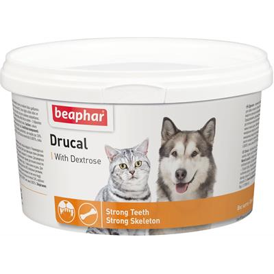 Beaphar บีฟาร์ - DRUCAL แคลเซียมผง ช่วยเสริมสร้างกระดูกแลฟัน หอม กินง่าย (250g.)