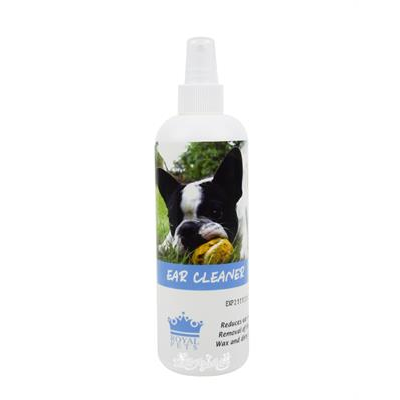 Royal Pets Ear Cleaner, Removal of the ear wax and dirty for Dogs and Cats (325ml.)