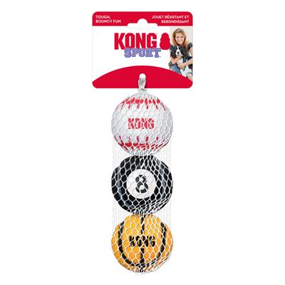 KONG Sport Balls ลูกบอลสำหรับสุนัข ทำจากยางหนาพิเศษ ตามสไตล์คอง ขว้างได้ เด้งได้ ทนการกดจากสุนัขได้ทุกวัย (คละแบบ)